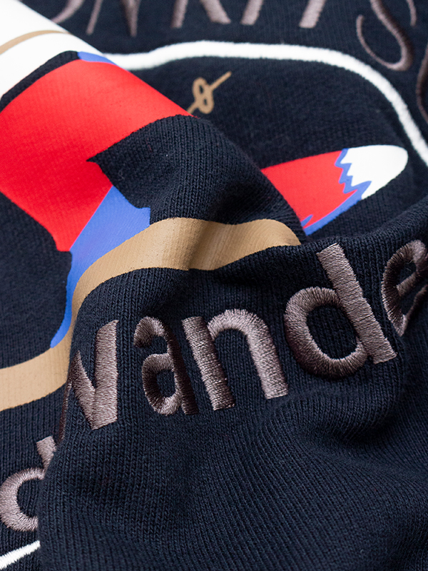 Cotton sweat shirt-コットンスウェットシャツ-and wander