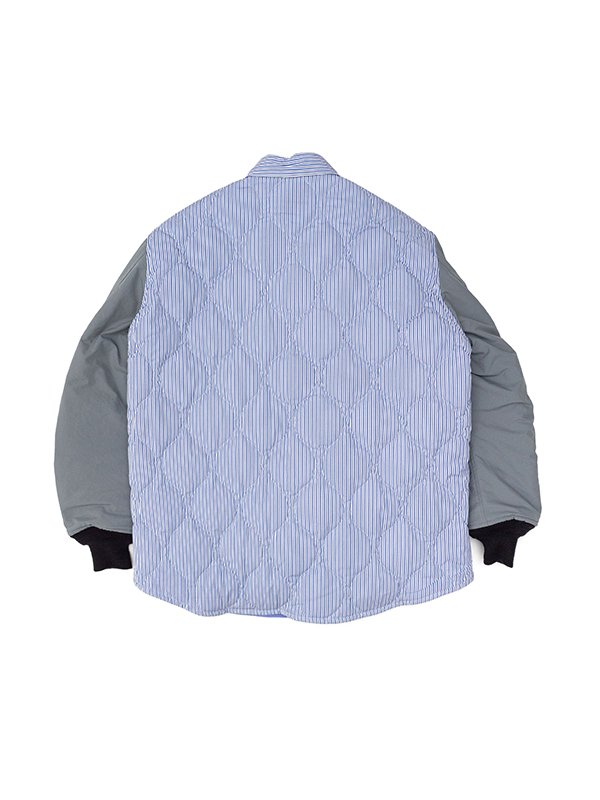 Cotton Broad Stripe Quilt x Ester Lip Cloth Shirt-コットンブロード