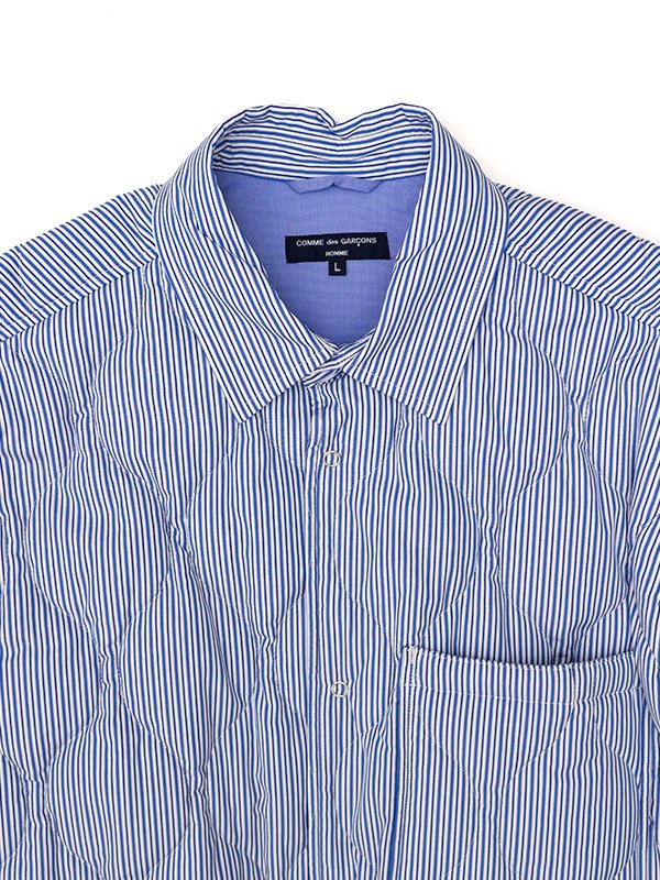 Cotton Broad Stripe Quilt x Ester Lip Cloth Shirt