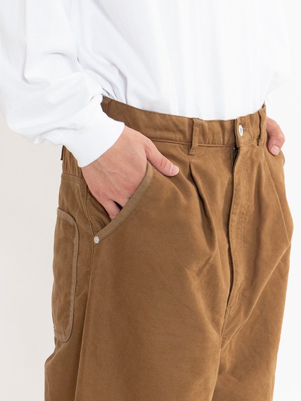 Cotton moleskin pants-コットンモールスキンパンツ-COMME des GARCONS 