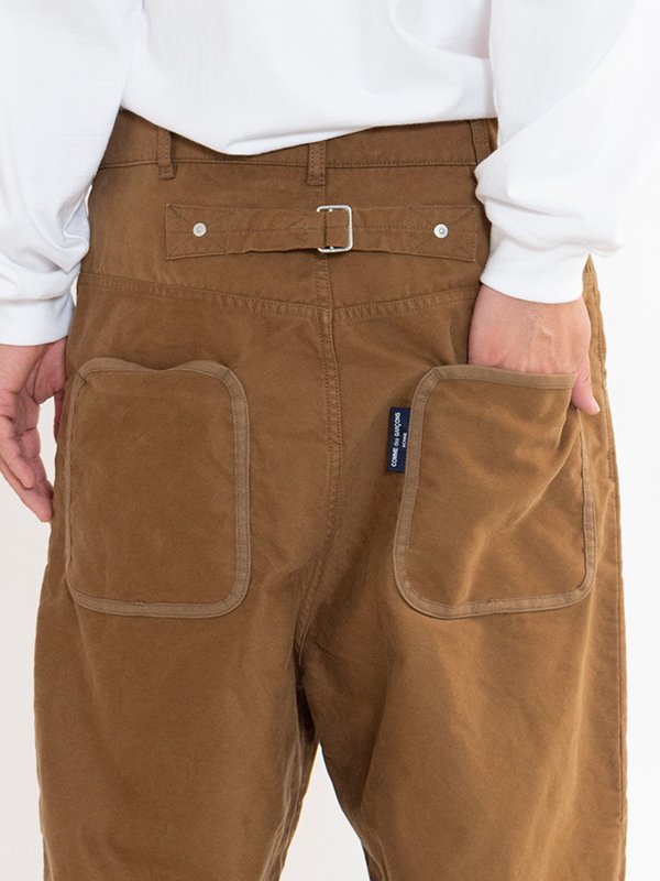 Cotton moleskin pants-コットンモールスキンパンツ-COMME des GARCONS