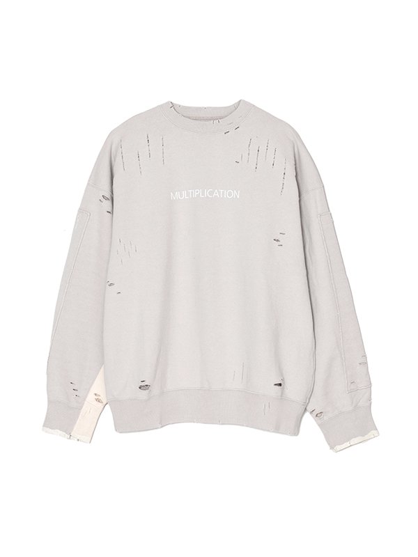 OVERSIZED REBUILD SWEAT LS-オーバーサイズリビルドスウェットロング 