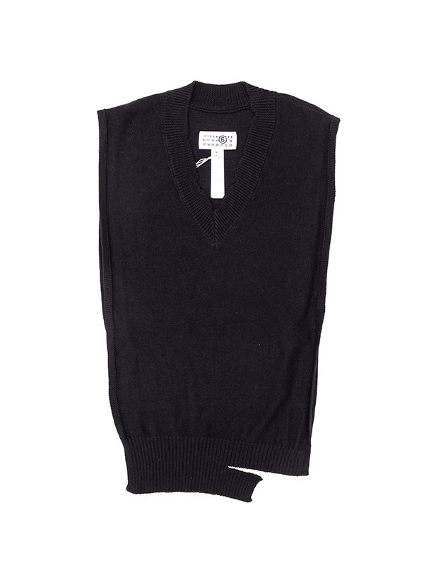 Knit vest-ニットベスト-MM6（エムエムシックス）通販| stcompany