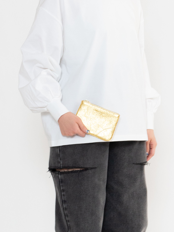 Gold/Silver WALLET-ゴールドシルバーウォレット-COMME des