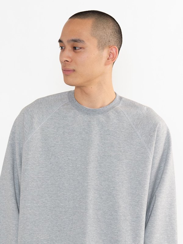 Ultra Compact Terry Crew Neck Sweater-ウルトラコンパクトテリー