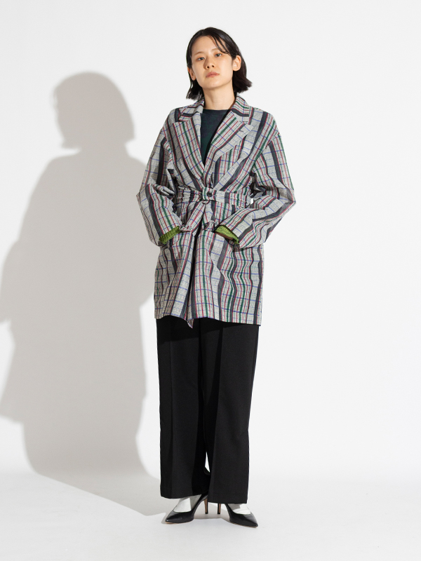 Mesh print jacket-メッシュプリントジャケット-TOGA PULLA 