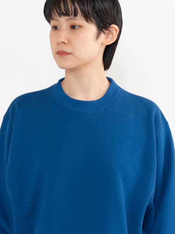 CROPPED SWEAT SHIRT-クロップドスウェットシャツ-HYKE（ハイク）通販 