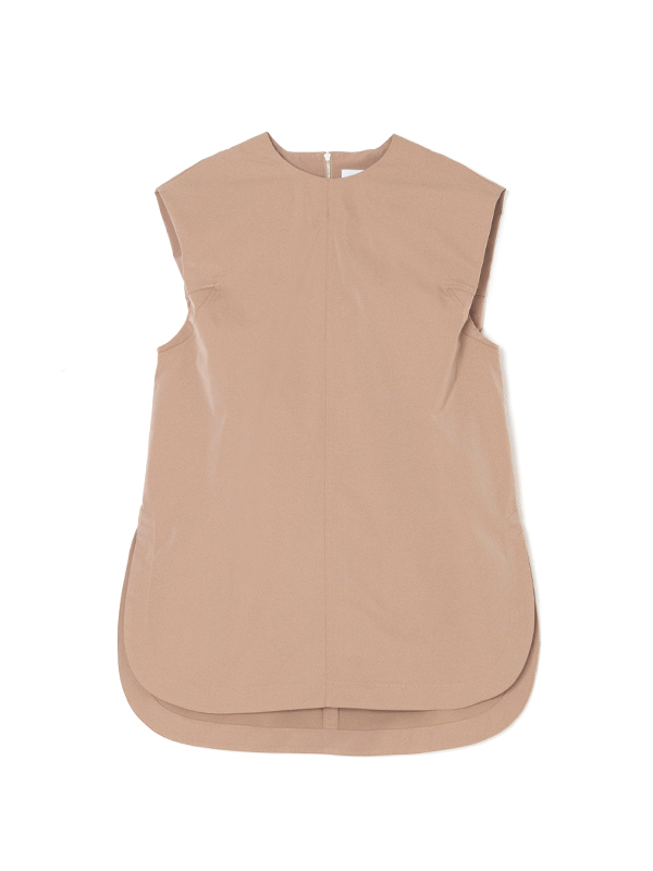 TASLAN TWILL SLEEVELESS TOP-タスランツイルスリーブレストップ-HYKE（ハイク）通販| st company