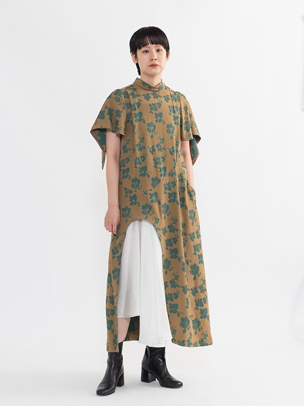 Flower jacquard dress-フラワージャカードドレス-TOGA PULLA（トーガプルラ）通販| st company