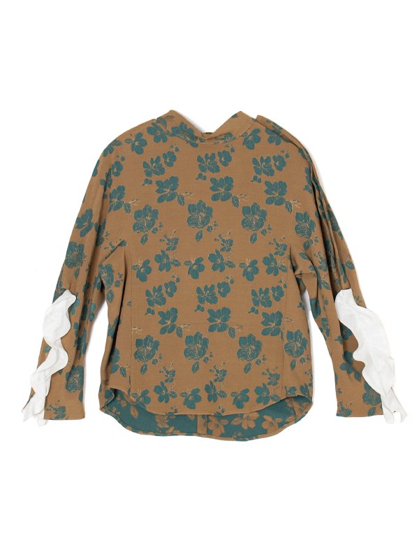 10320円 Flower jacquard blouse-フラワージャカードブラウス-TOGA PULLA ...トップス