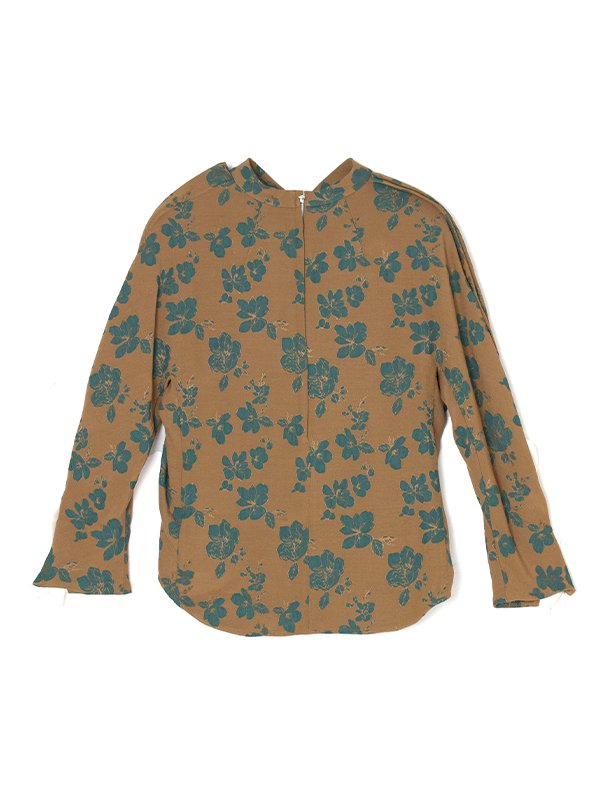 Flower jacquard blouse-フラワージャカードブラウス-TOGA PULLA（トーガプルラ）通販| st company