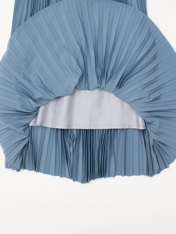 TAFFETA PLEATED SKIRT-タフタプリーツスカート-HYKE（ハイク）通販 ...