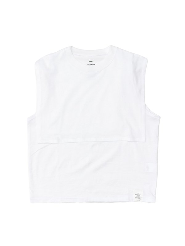 SLEEVELESS TEE (5.6OZ) スリーブレスTEE-HYKE（ハイク）通販| st company