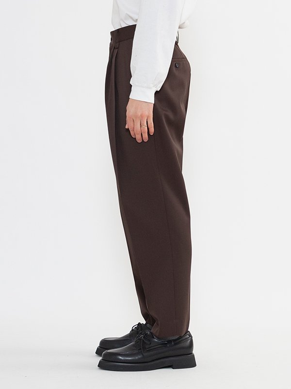 WIDE TAPERED TROUSERS-ワイドテーパードトラウザー-stein（シュタイン）通販| stcompany