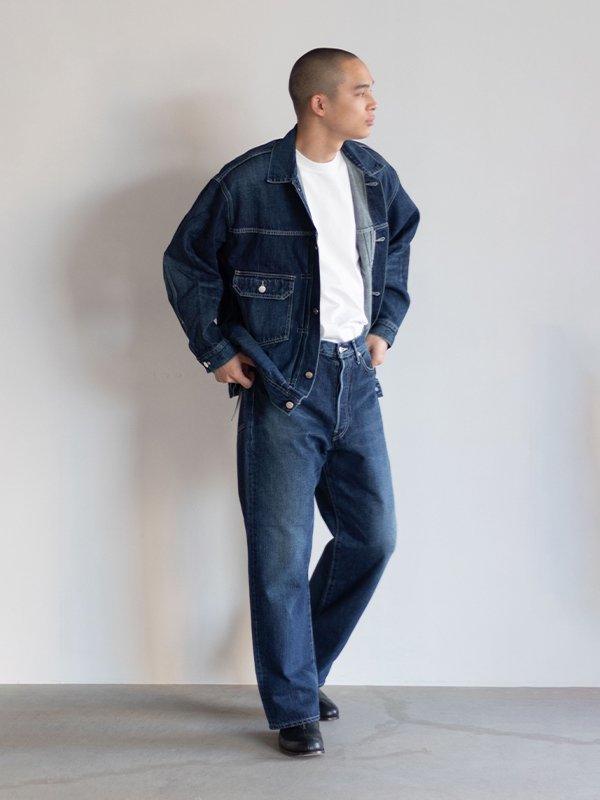 Selvage Denim Jacket-セルビッチデニムジャケット-Graphpaper（グラフ 