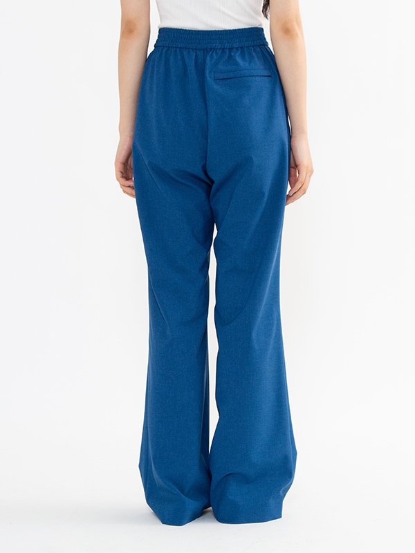 STRETCH WIDE LEG PANTS-ストレッチワイドレグパンツ-HYKE（ハイク 