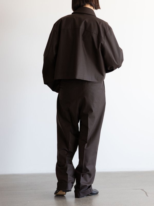 Strech wool slacks-ストレッチウールスラックス-Ernie Palo（アーニーパロ）通販| st company