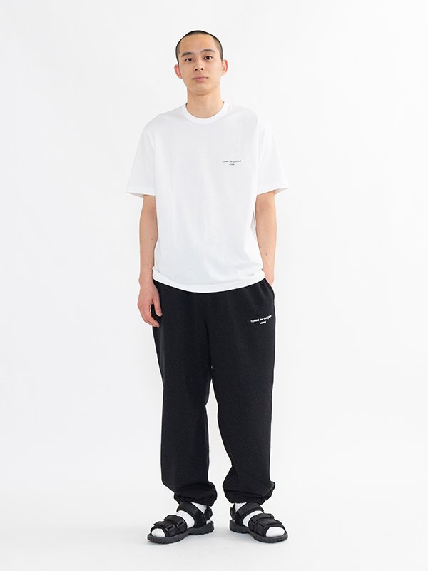 Cotton fleece easy pants-コットンフリースイージーパンツ-COMME des ...