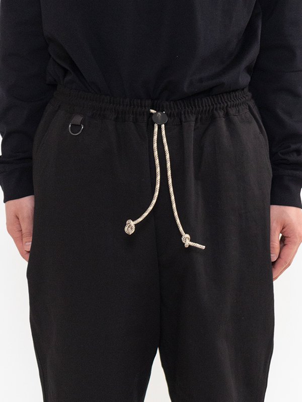 Cotton linen twill pants-コットンリネンツイルパンツ-COMME des 