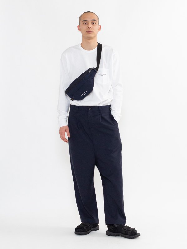 Wool tropical pants-ウールトロピカルパンツ-COMME des GARCONS HOMME