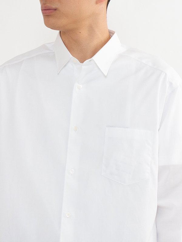 Cotton Broad Shirt-コットンブロードシャツ-COMME des GARCONS HOMME 