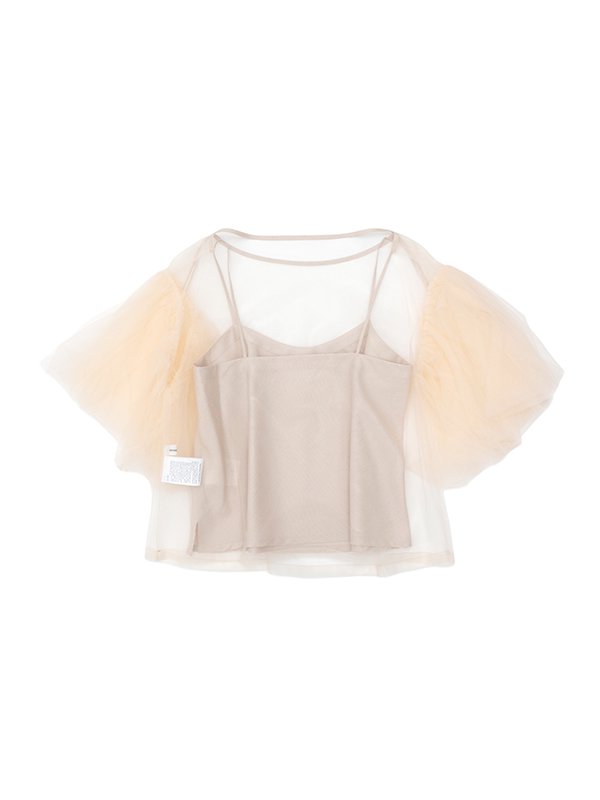 Tulle blouse-チュールブラウス-Chika Kisada（チカキサダ）通販| st company