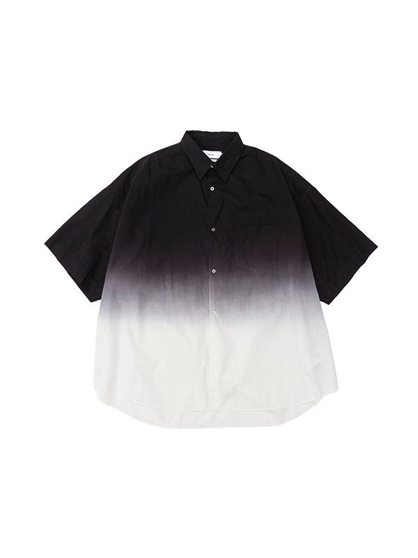 Broad S/S Oversized regular collar shirt-ブロードショートスリーブ 