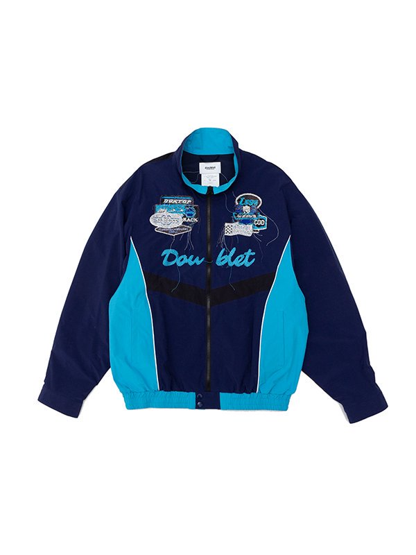 A.I. PATCHES EMBRIDERY TRACK  JACKET-AIパッチエンブロイダリートラックジャケット-doublet（ダブレット）通販| st company