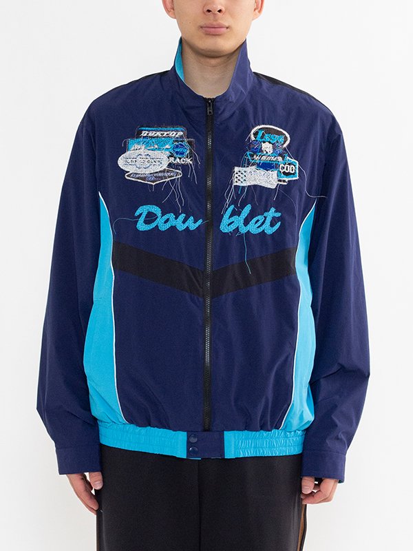 A.I. PATCHES EMBRIDERY TRACK JACKET-AIパッチエンブロイダリー 