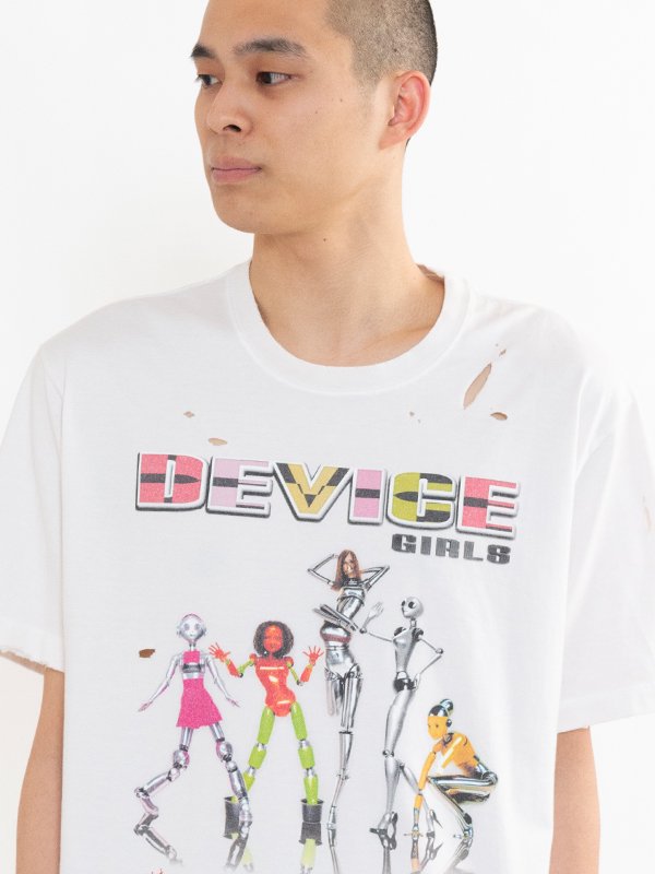 DOUBLET X PZ TODAY ”DEVICE GIRLS”-T-SHIRT ダブレット×PZTODAY