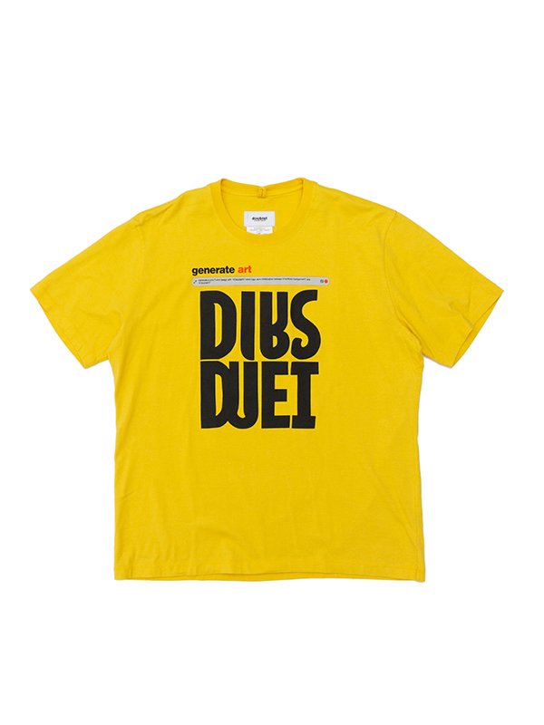 AI-GENERATED ”DOUBLET” LOGO T-SHIRT-AIジェネレイテッド”DOUBLET