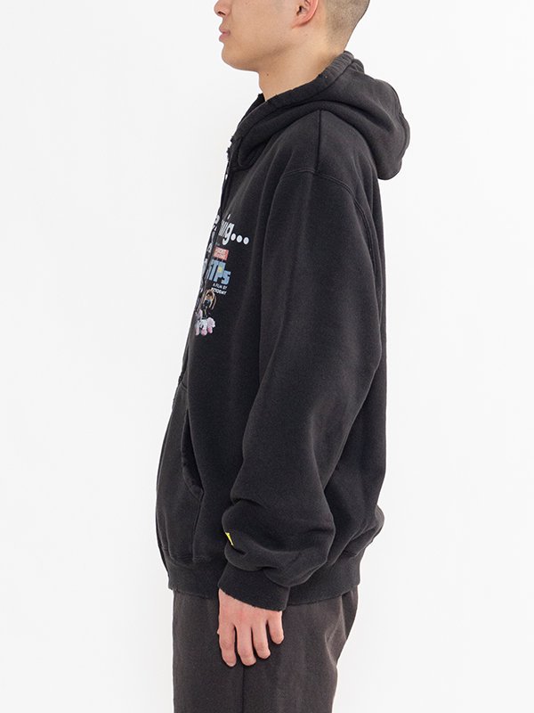 DOUBLET X PZ TODAY ”PET ROBOT” HOODIE-ペットロボットフーディー 