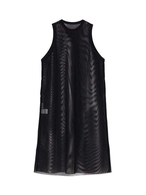 MESH SLEEVELESS DRESS-メッシュスリーブレスドレス-HYKE（ハイク