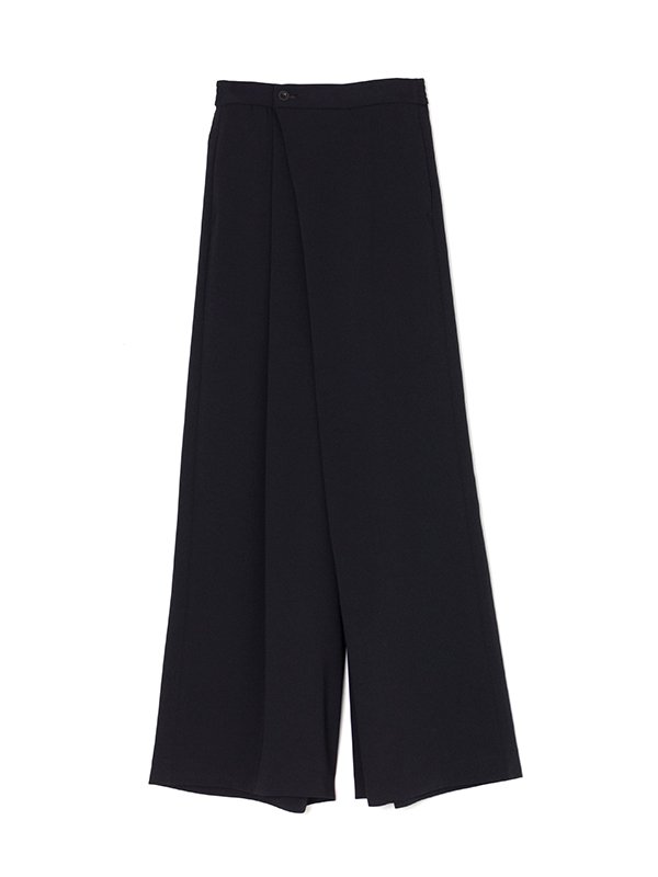 SATIN WIDE LEG PANTS-サテンワイドレグパンツ-HYKE（ハイク）通販| st