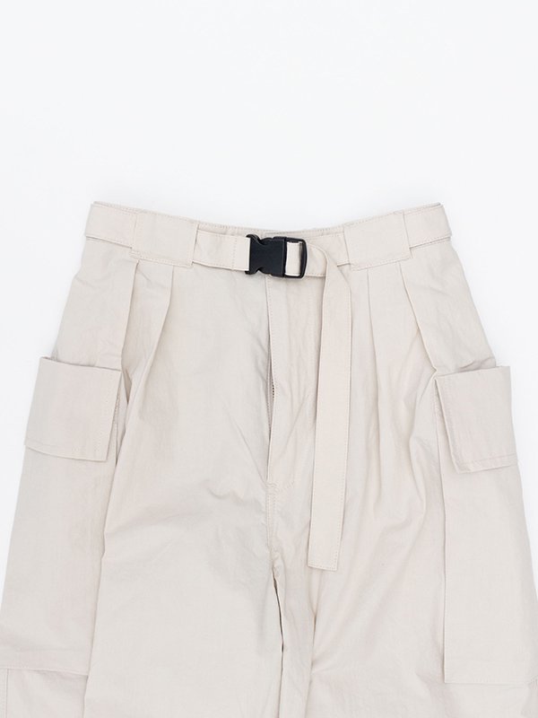 Cotton nylon dump military pants-コットンナイロンダンプミリタリーパンツ-PHEENY（フィーニー）通販| st  company