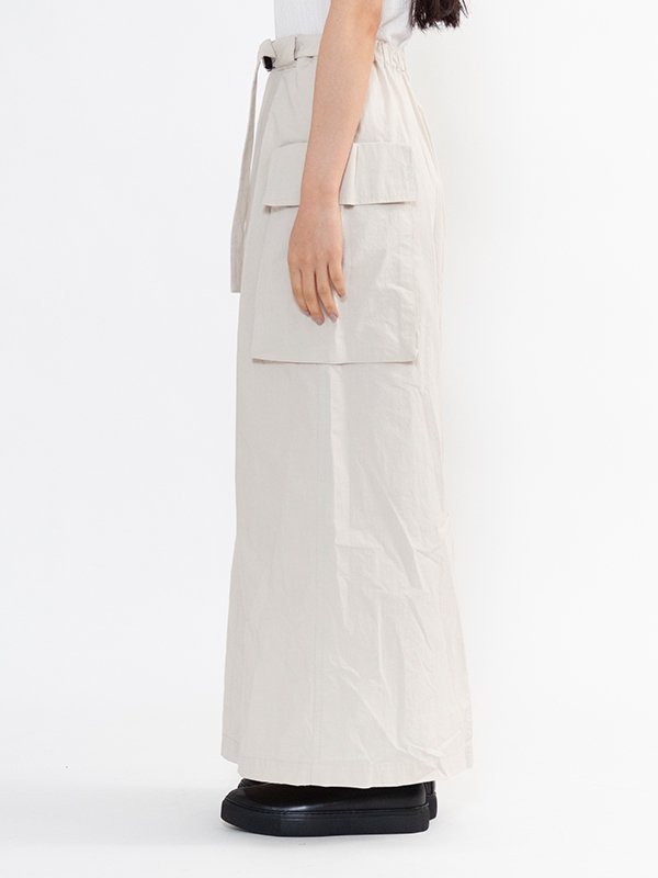 Cotton nylon dump military skirt-コットンナイロンダンプミリタリースカート-PHEENY（フィーニー）通販| st  company