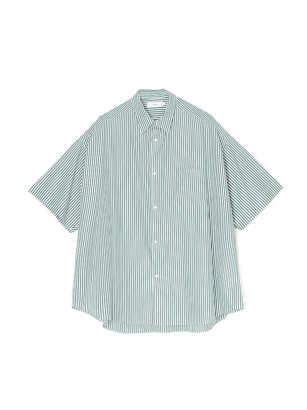 Broad S/S Oversized Regular Collar  Shirt-ブロードショートスリーブレギュラーカラーシャツ-Graphpaper（グラフペーパー）通販| stcompany