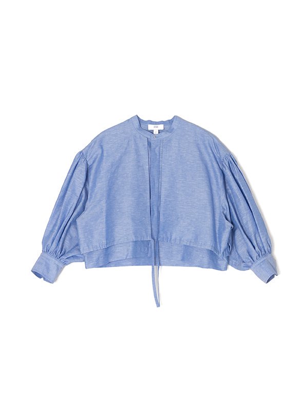 C/L BALLOON SLEEVE BLOUSE-C/Lバルーンスリーブブラウス-HYKE（ハイク 