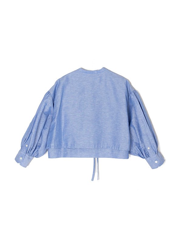 C/L BALLOON SLEEVE BLOUSE-C/Lバルーンスリーブブラウス-HYKE（ハイク ...