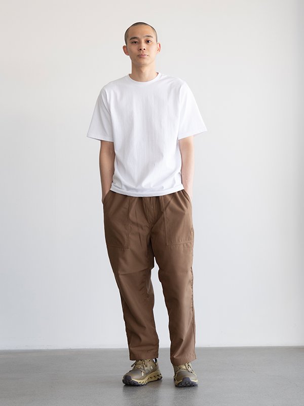 Ester gabardine easy pants-エステルギャバジンイージーパンツ-COMME ...