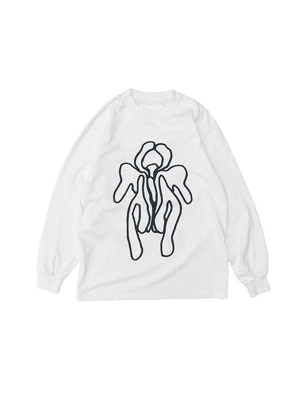 FLOWER LONG SLEEVE TEE-フラワーロングスリーブT-MARMOT CAPITAL