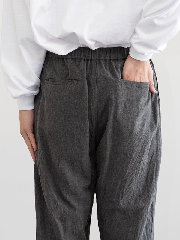 ブラックGraphpaper Linen Cupro Track Pants 24ss - パンツ パンツ