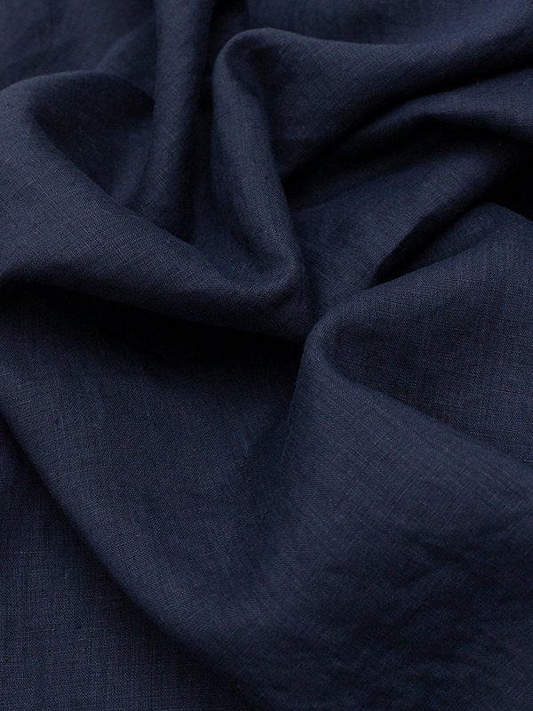 Linen Cupro Smock Dress-リネンキュプラスモックドレス