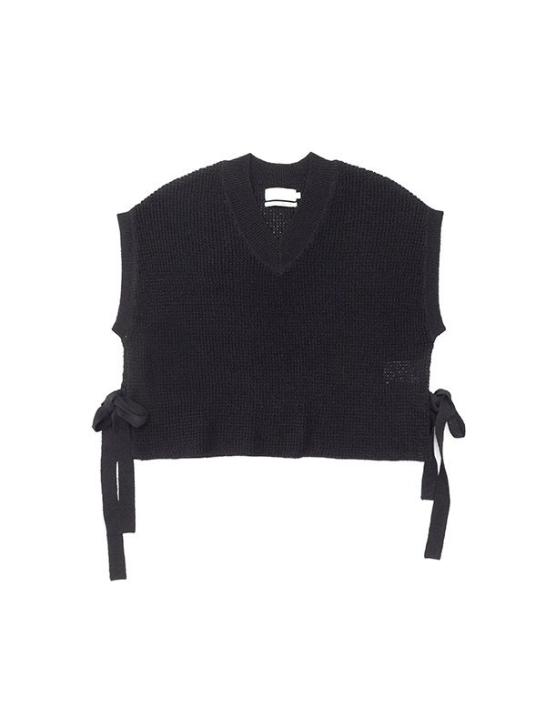 Linen SOLOTEX Knit Vest-リネンソロテックスニットベスト-Graphpaper