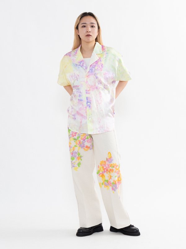 ブラウス シャツ 「TANAKA / タナカ」 SOUTHERN FRENCH SHIRT レディース TANAKA / タナカ】 SOUTHERN FRENCH SHIRT（シャツ／ブラウス