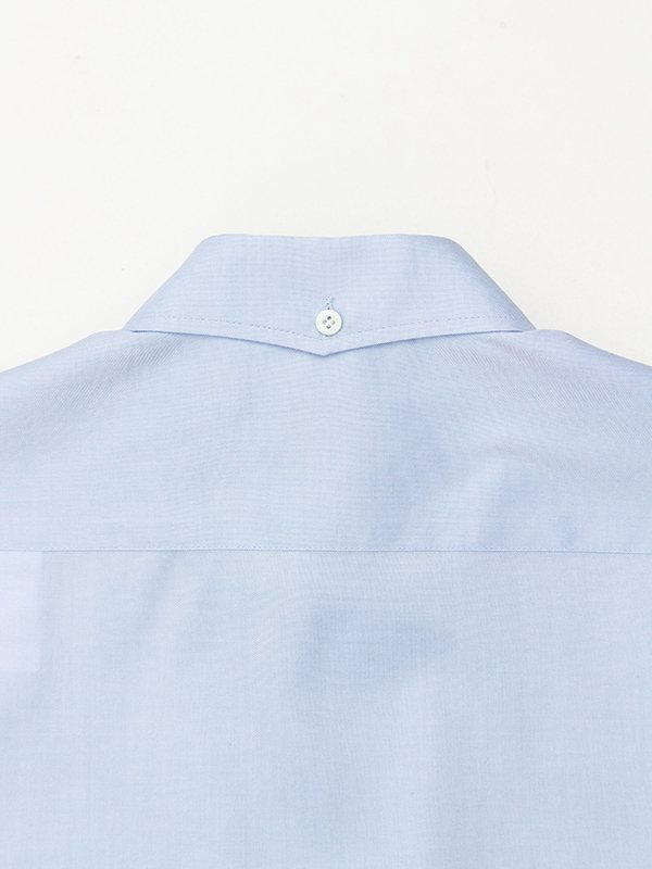 BUTTON-DOWN COLLAR CROPPED TOP-ボタンダウンカラークロップ