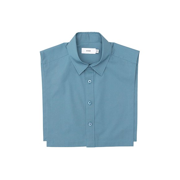 T/C REGULAR COLLAR CROPPED TOP-レギュラーカラークロップ