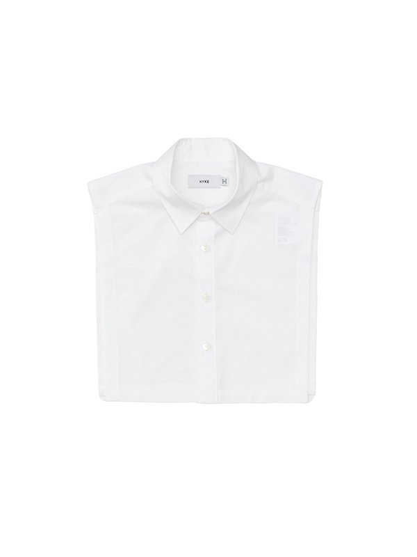 T/C REGULAR COLLAR CROPPED TOP-レギュラーカラークロップ