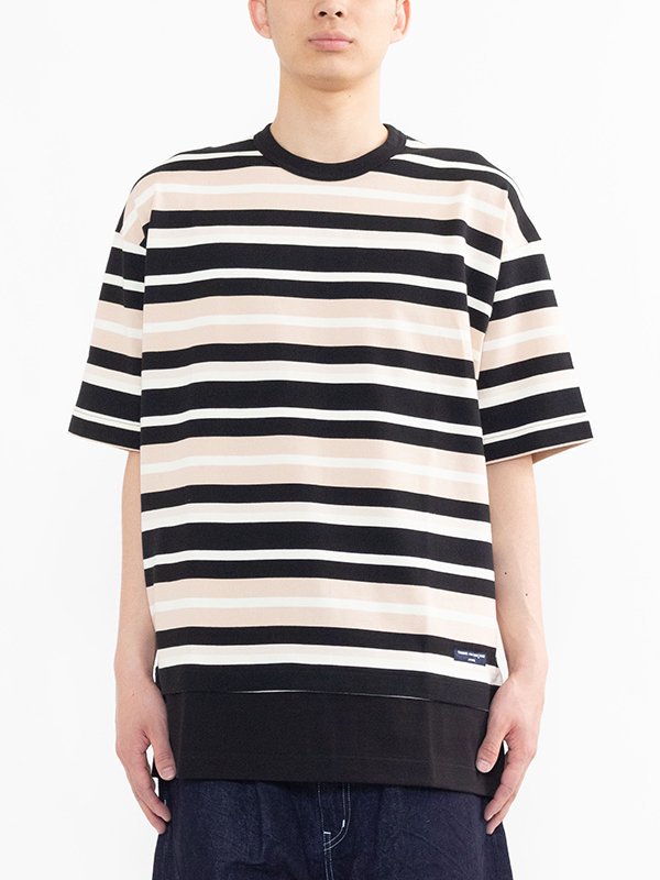 Cotton jersey border short sleeve T-shirt-コットンジャージーボーダーショートスリーブTシャツ-COMME  des GARCONS HOMME(コムデギャルソンオム)通販| st company