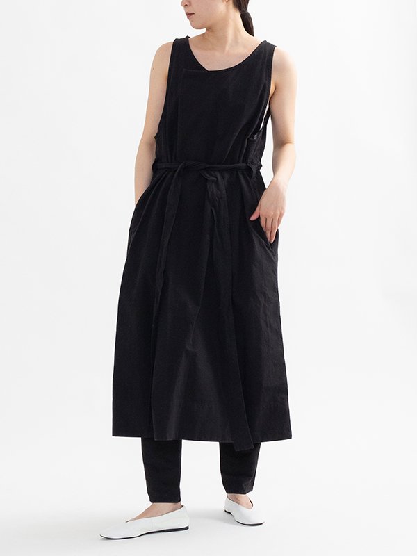 送料関税込■Vivienne Westwood■Chichi コットン マキシドレス Chichi cotton-blend maxi dress in black - Vivienne Westwood